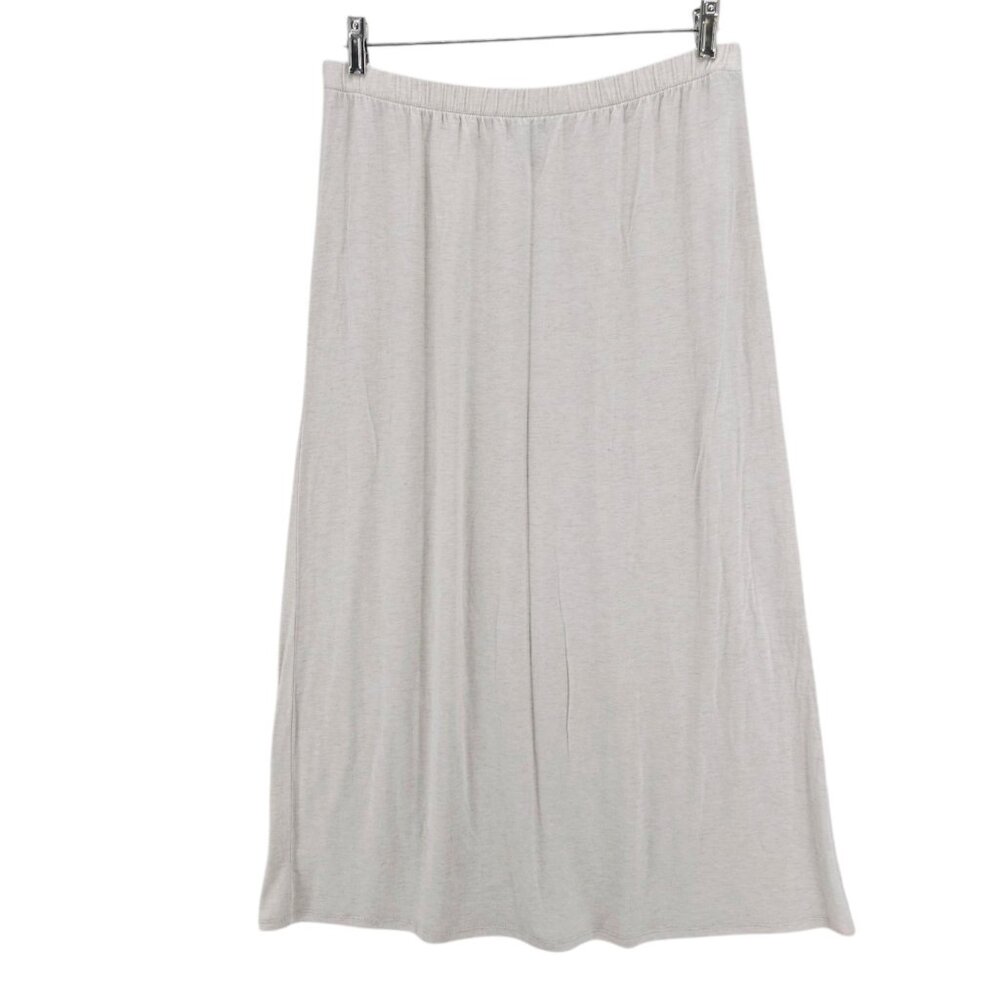 Eileen Fisher Light Gray Skirt